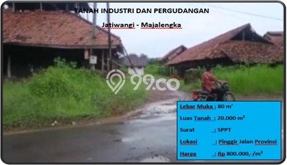 Lahan untuk Dijual di Jatiwangi Majalengka Luas 20000m2 Lahan untuk Dijual di Jatiwangi Majalengka Luas 20000m2