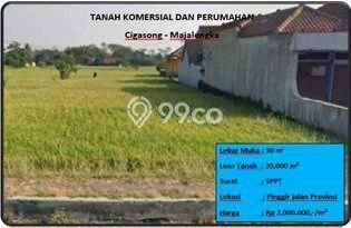 Lahan Kosong Dijual di Majalengka dengan Area 20000m2 Lahan Kosong Dijual di Majalengka dengan Area 20000m2