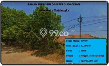 Tanah untuk Dijual di Jatiwangi Majalengka Luas 20000m2 Tanah untuk Dijual di Jatiwangi Majalengka Luas 20000m2