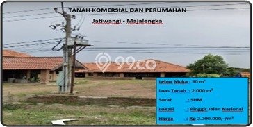 Kavling Tanah Dijual di Jatiwangi Majalengka Spesifikasi 2000m2 Kavling Tanah Dijual di Jatiwangi Majalengka Spesifikasi 2000m2