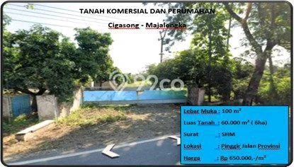 Kavling Tanah Dijual di Cigasong Majalengka Spesifikasi 60000m2 Kavling Tanah Dijual di Cigasong Majalengka Spesifikasi 60000m2