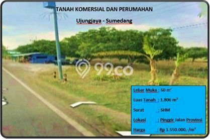 Lahan untuk Dijual Lokasi Kertajati, Majalengka Luas 1806m2 SHM Lahan untuk Dijual Lokasi Kertajati, Majalengka Luas 1806m2 SHM