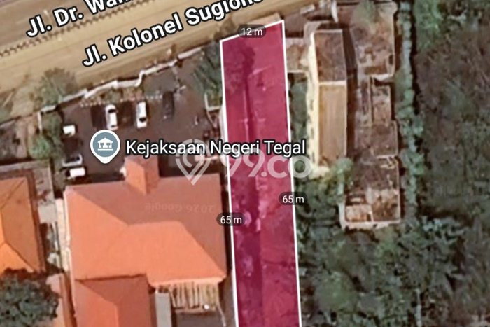 Kavling Tanah di Tegal Barat Dijual Luas 740m2 Legalitas SHM Kavling Tanah di Tegal Barat Dijual Luas 740m2 Legalitas SHM