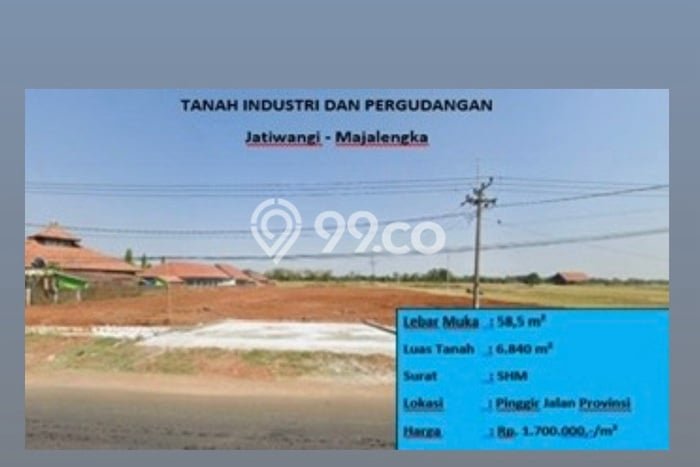 Tanah Lokasi Potensial di Jatiwangi, Luas 6840m², Akses ke Fasilitas Umum, Akses Jatiwangi, Majalengka, Majalengka Tanah Lokasi Potensial di Jatiwangi, Luas 6840m², Akses ke Fasilitas Umum, Akses Jatiwangi, Majalengka, Majalengka