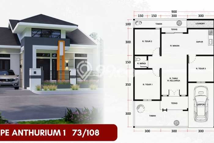 Jual Rumah Murah Meriah Wonosari Punya 3 KT & LT 108m2 Jual Rumah Murah Meriah Wonosari Punya 3 KT & LT 108m2