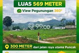 Tanah Dijual Area Strategis di Puncak Bogor 569m2 Tanah Dijual Area Strategis di Puncak Bogor 569m2