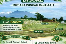 Dijual Tanah Lokasi Puncak, Bogor Seluas 1000m2 Dijual Tanah Lokasi Puncak, Bogor Seluas 1000m2