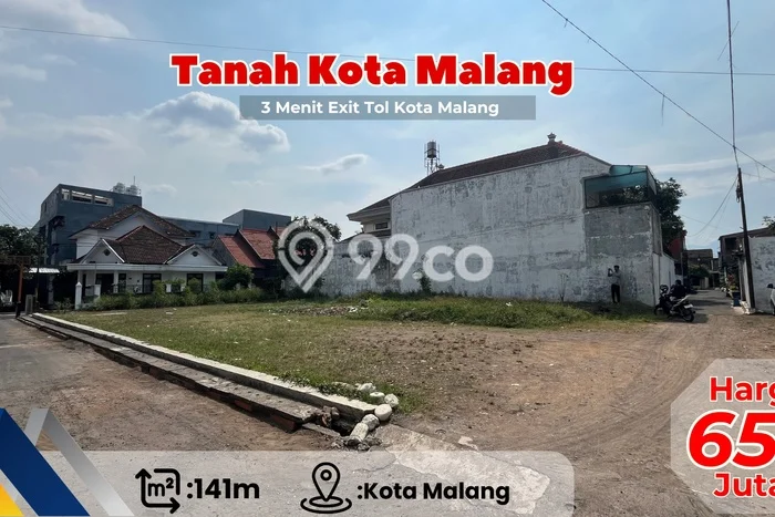 Kavling Tanah untuk Dijual di Sawojajar, Malang, Luas 141m2 Kavling Tanah untuk Dijual di Sawojajar, Malang, Luas 141m2