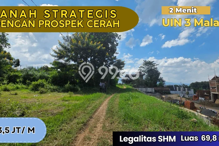 Tanah Lokasi Potensial Kawasan Dau, Luas 69m2m², Dekat ke Pusat Kota Tanah Lokasi Potensial Kawasan Dau, Luas 69m2m², Dekat ke Pusat Kota
