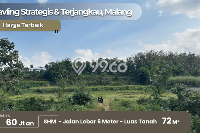 LOKASI PREMIUM! Tanah Kawasan Klojen, Luas 72m2m², Ideal untuk Investasi LOKASI PREMIUM! Tanah Kawasan Klojen, Luas 72m2m², Ideal untuk Investasi