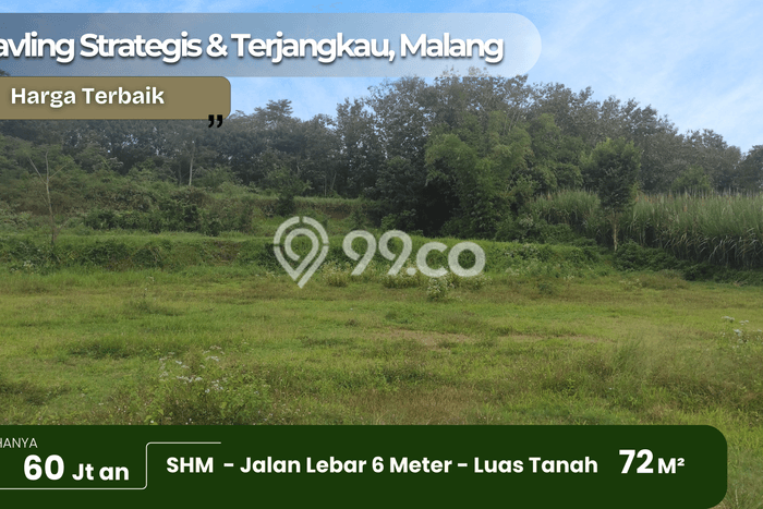 AREA PROSPEKTIF! Tanah di Klojen, Luas 72m2m², Akses Fasilitas Umum, Kawasan Berkembang AREA PROSPEKTIF! Tanah di Klojen, Luas 72m2m², Akses Fasilitas Umum, Kawasan Berkembang