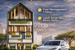 Jual Rumah Eksklusif 10 KT di Merjosari, Malang Jual Rumah Eksklusif 10 KT di Merjosari, Malang