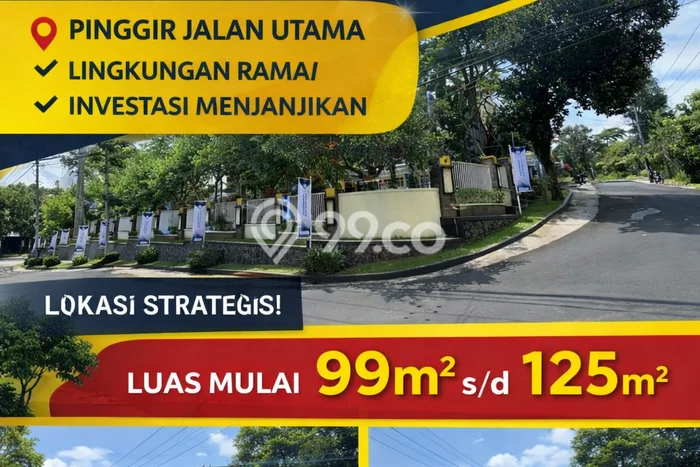 Tanah Kavling Dijual di Tlogomas, Malang dengan Luas Tanah 99m2 Tanah Kavling Dijual di Tlogomas, Malang dengan Luas Tanah 99m2