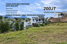 Dijual Tanah Lokasi Merjosari, Malang Seluas 70m2 Dijual Tanah Lokasi Merjosari, Malang Seluas 70m2