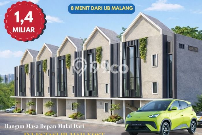 Dijual Rumah Kost di Merjosari, Malang, 14 KT, 14 KM, Bangunan 240m2 Dijual Rumah Kost di Merjosari, Malang, 14 KT, 14 KM, Bangunan 240m2