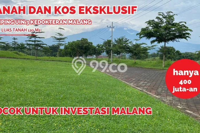 HARGA MENARIK! Tanah Kawasan Dau, Luas 120m2m², Area Asri, Bebas Banjir HARGA MENARIK! Tanah Kawasan Dau, Luas 120m2m², Area Asri, Bebas Banjir