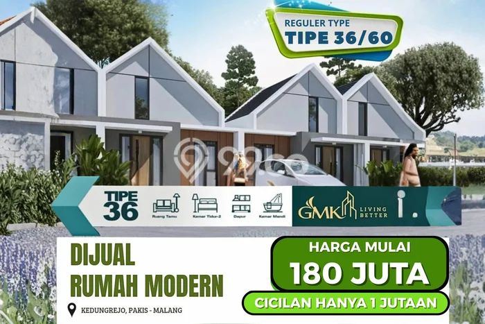 Jual Rumah Murah di Pakis Malang Harga Rp 185 Juta LT 36m2 Jual Rumah Murah di Pakis Malang Harga Rp 185 Juta LT 36m2