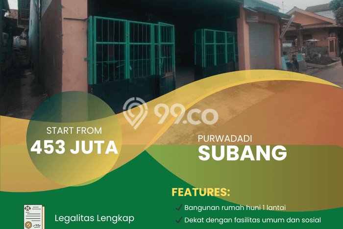 Rumah Murah Dijual Area Subang, Subang Harga Rp 452 Juta Rumah Murah Dijual Area Subang, Subang Harga Rp 452 Juta