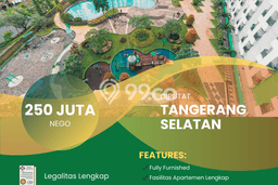 Hunian Apartemen 1 KT 1 KM Dijual di Ciputat Tangerang Selatan, Luas 21m2 Hunian Apartemen 1 KT 1 KM Dijual di Ciputat Tangerang Selatan, Luas 21m2