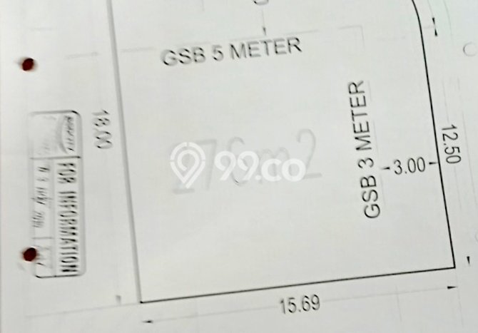Tanah Investasi Dijual di Tangerang Punya Luas 276m2 Tanah Investasi Dijual di Tangerang Punya Luas 276m2