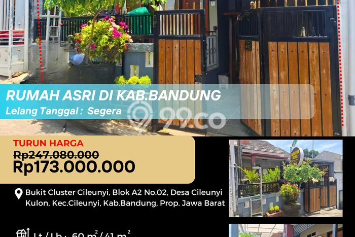 LISTING BARU! Rumah Premium area Cileunyi, Luas 60m2m² Bangunan 41m2m² LISTING BARU! Rumah Premium area Cileunyi, Luas 60m2m² Bangunan 41m2m²