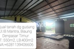 Unit Gudang Dijual di Denpasar Timur Denpasar 440m2 Unit Gudang Dijual di Denpasar Timur Denpasar 440m2