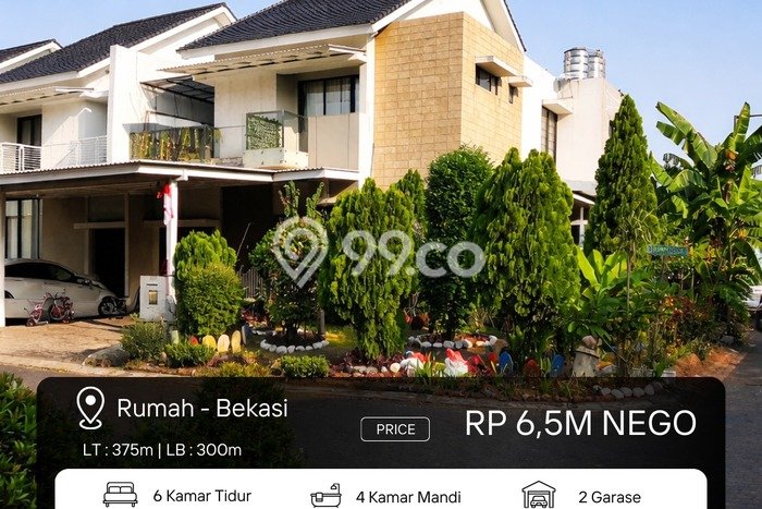 Rumah Eksklusif Siap Huni LT 375m2 di Tarumajaya, Bekasi Rumah Eksklusif Siap Huni LT 375m2 di Tarumajaya, Bekasi
