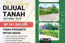 Lahan untuk Dijual Lokasi Kalibagor, Banyumas Luas 916m2 - Lahan untuk Dijual Lokasi Kalibagor, Banyumas Luas 916m2 -