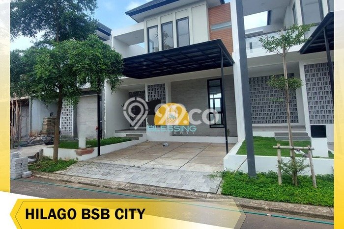 For Sale! Luxury House LT 136m2 Desain Modern di BSB City For Sale! Luxury House LT 136m2 Desain Modern di BSB City