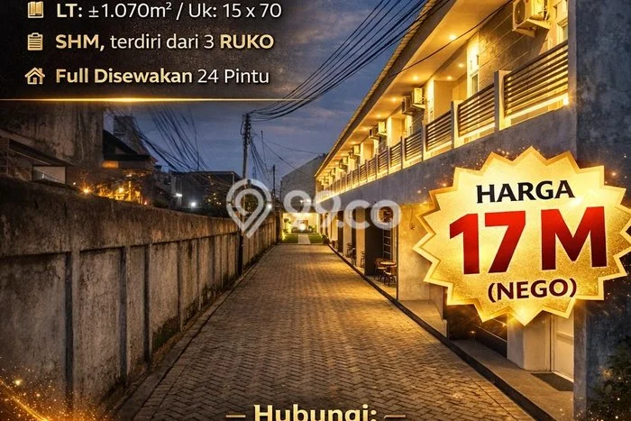 Unit Kost Dijual di Jakarta Selatan Spesifikasi 24 Kamar Tidur dan Kawasan Ramai Unit Kost Dijual di Jakarta Selatan Spesifikasi 24 Kamar Tidur dan Kawasan Ramai