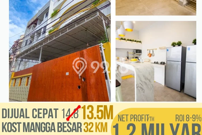 Dijual Rumah Kost di Mangga Besar, Jakarta Barat, 32 KT, 32 KM, Bangunan 675m2 Dijual Rumah Kost di Mangga Besar, Jakarta Barat, 32 KT, 32 KM, Bangunan 675m2