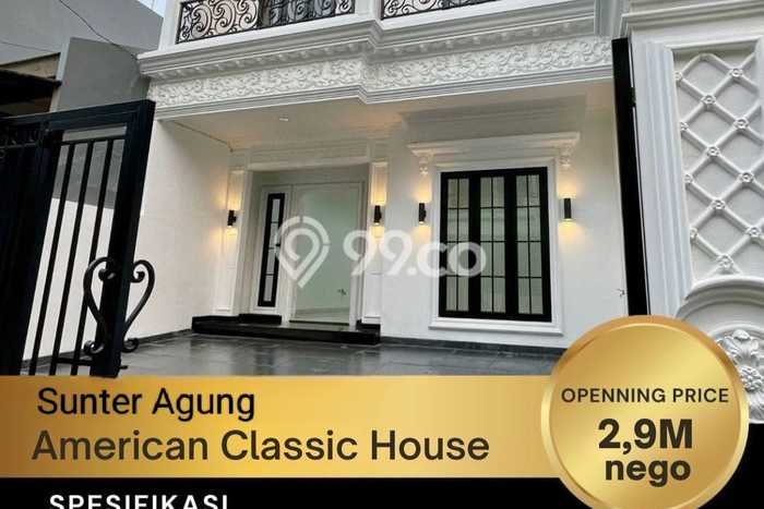 Ready to Use! Luxury House LT 76m2 Desain Elegan di Sunter Ready to Use! Luxury House LT 76m2 Desain Elegan di Sunter