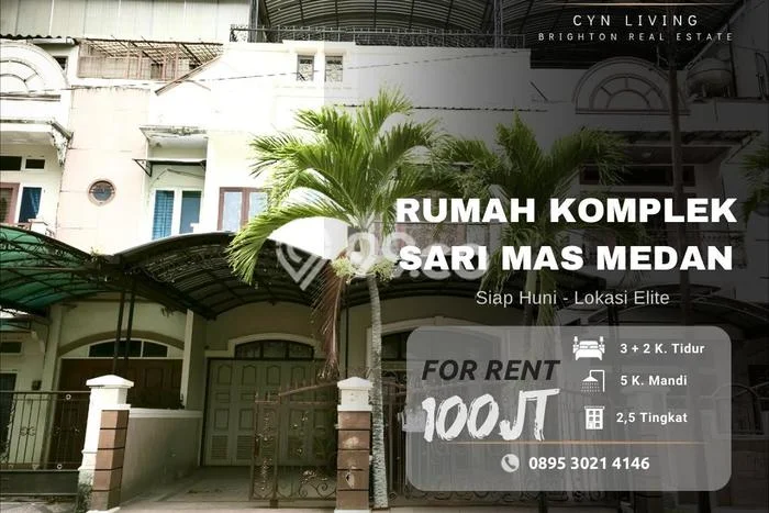 LOKASI TERBAIK! Rumah kawasan Medan Barat, 5 KM, Lingkungan Elite, Luas 176m² Bangunan 240m² LOKASI TERBAIK! Rumah kawasan Medan Barat, 5 KM, Lingkungan Elite, Luas 176m² Bangunan 240m²