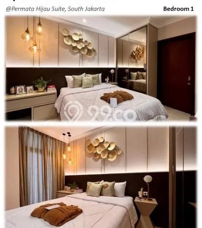 Apartemen Nyaman untuk Disewa, 2 Kamar di Jakarta Selatan Apartemen Nyaman untuk Disewa, 2 Kamar di Jakarta Selatan