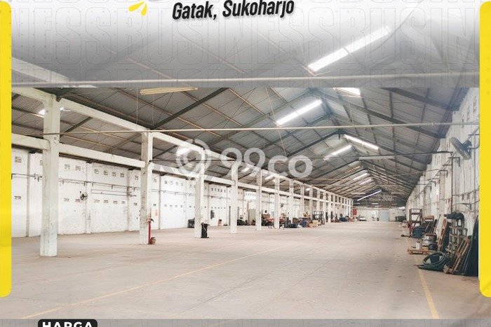 Unit Gudang Disewa Lokasi Gatak, Sukoharjo Spesifikasi Luas Bangunan 6000m2 Unit Gudang Disewa Lokasi Gatak, Sukoharjo Spesifikasi Luas Bangunan 6000m2
