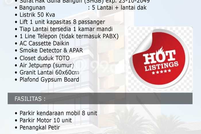 Paling Diincar! Kantor Dijual di Dewi Sartika Harga Kompetitif Paling Diincar! Kantor Dijual di Dewi Sartika Harga Kompetitif