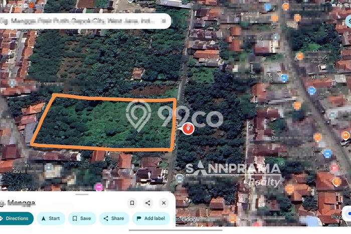 Tanah Dijual Area Strategis di Pasir Putih Depok 4738m2 Tanah Dijual Area Strategis di Pasir Putih Depok 4738m2