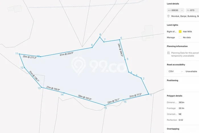 Dijual Tanah di Buleleng, Luas 6750m2 SHM Dijual Tanah di Buleleng, Luas 6750m2 SHM