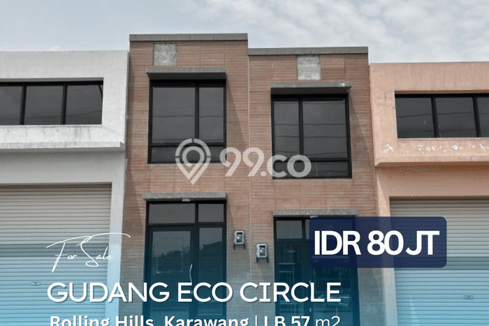 Gudang bagus disewakan di Telukjambe Barat Karawang dengan LB 57m2 harga sewa terbaik Gudang bagus disewakan di Telukjambe Barat Karawang dengan LB 57m2 harga sewa terbaik