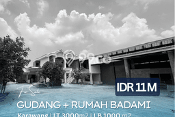Gudang Dijual Lokasi Stratagis di Telukjambe Timur Karawang Cocok untuk Investasi Gudang Dijual Lokasi Stratagis di Telukjambe Timur Karawang Cocok untuk Investasi