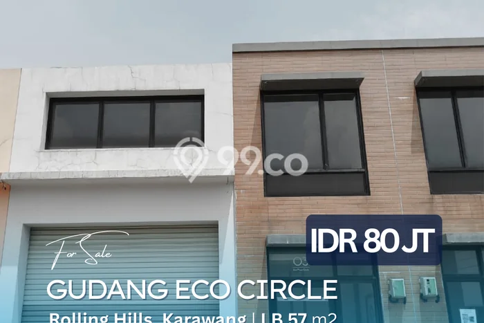 Gudang bagus disewakan di Telukjambe Barat Karawang dengan LB 57m2 harga sewa terbaik Gudang bagus disewakan di Telukjambe Barat Karawang dengan LB 57m2 harga sewa terbaik
