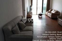 Apartemen Eksklusif Kawasan Kelapa Gading, 2 KM, Luas 115m2m², Ready Ditempati Apartemen Eksklusif Kawasan Kelapa Gading, 2 KM, Luas 115m2m², Ready Ditempati