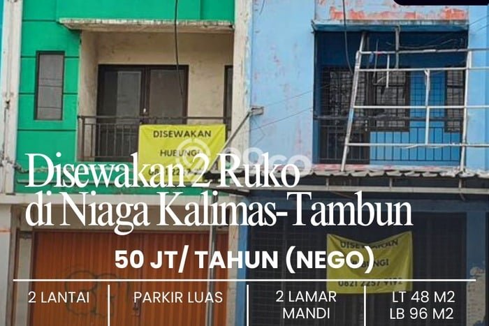 Ruko paling strategis disewakan di Tambun Selatan Bekasi Ruko paling strategis disewakan di Tambun Selatan Bekasi