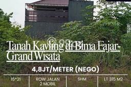 Tanah Strategis Dijual di Tambun Selatan Bekasi 315m2 Tanah Strategis Dijual di Tambun Selatan Bekasi 315m2