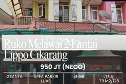 Lokasi Strategis! Dijual Ruko Bisnis di Lippo Cikarang, Cikarang Kondisi Baik Lokasi Strategis! Dijual Ruko Bisnis di Lippo Cikarang, Cikarang Kondisi Baik