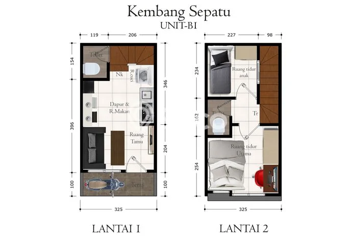 Jual Rumah Murah Meriah Johar Baru Punya 2 KT & LT 21m2 Jual Rumah Murah Meriah Johar Baru Punya 2 KT & LT 21m2
