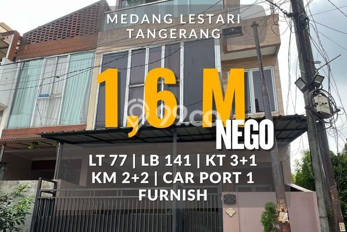 Rumah Modern 3 KT di Permata Medang Tangerang Unfurnished Rumah Modern 3 KT di Permata Medang Tangerang Unfurnished