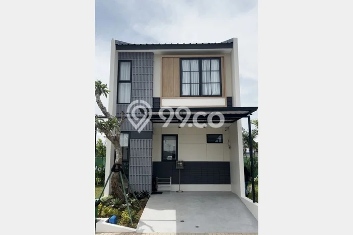 Hunian Cantik Modern Lb 55m2 di BSD, Tangerang Selatan Hunian Cantik Modern Lb 55m2 di BSD, Tangerang Selatan