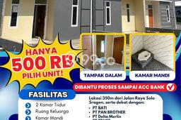 Rumah Akses Mudah area Sragen, Sragen, LT 60m2m² LB 30m2m² Rumah Akses Mudah area Sragen, Sragen, LT 60m2m² LB 30m2m²