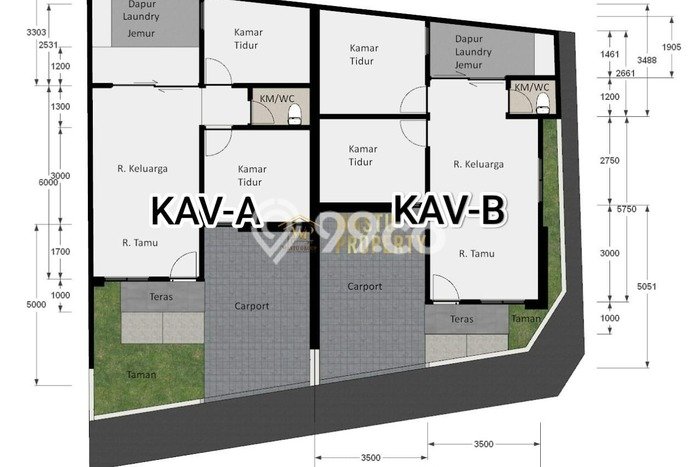 Rumah Modern Minimalis 2 KT Siap Huni di Seyegan Rumah Modern Minimalis 2 KT Siap Huni di Seyegan